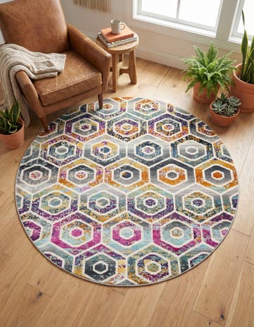 Malibu Round Rug