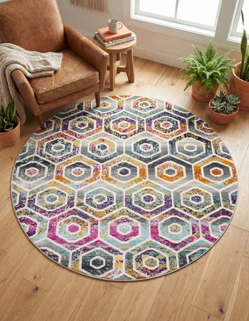 Malibu Round Rug