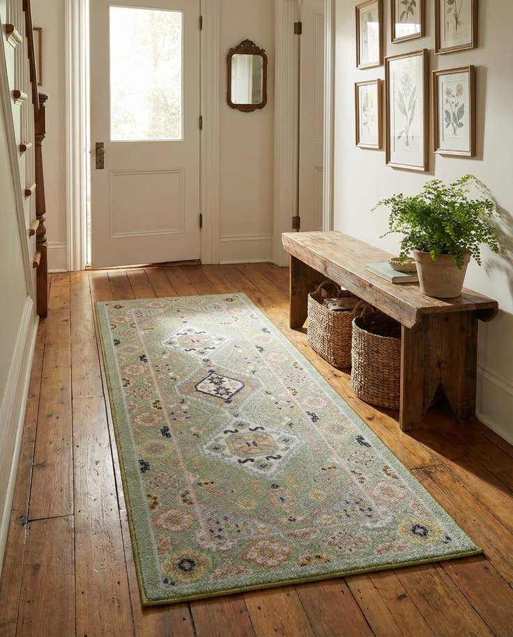 Detail image of 2' x 5' Kamala Washable Runner Rug