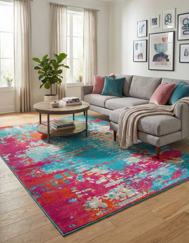 Detail image of 7' 10 x 10' Azalea Rug