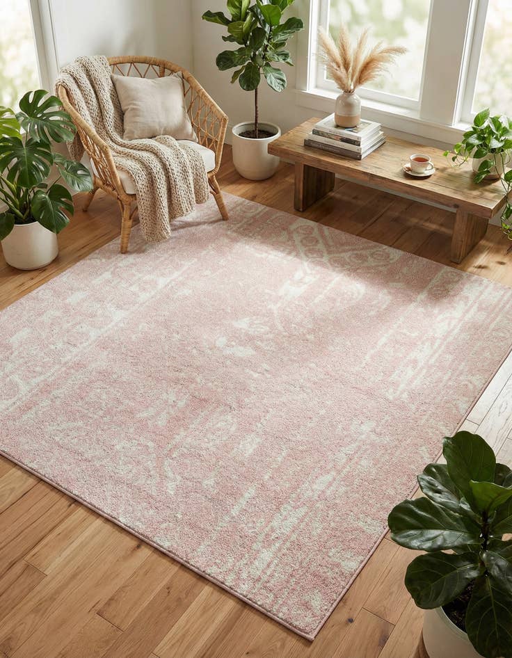 Detail image of 7' x 7' Lennon Square Rug