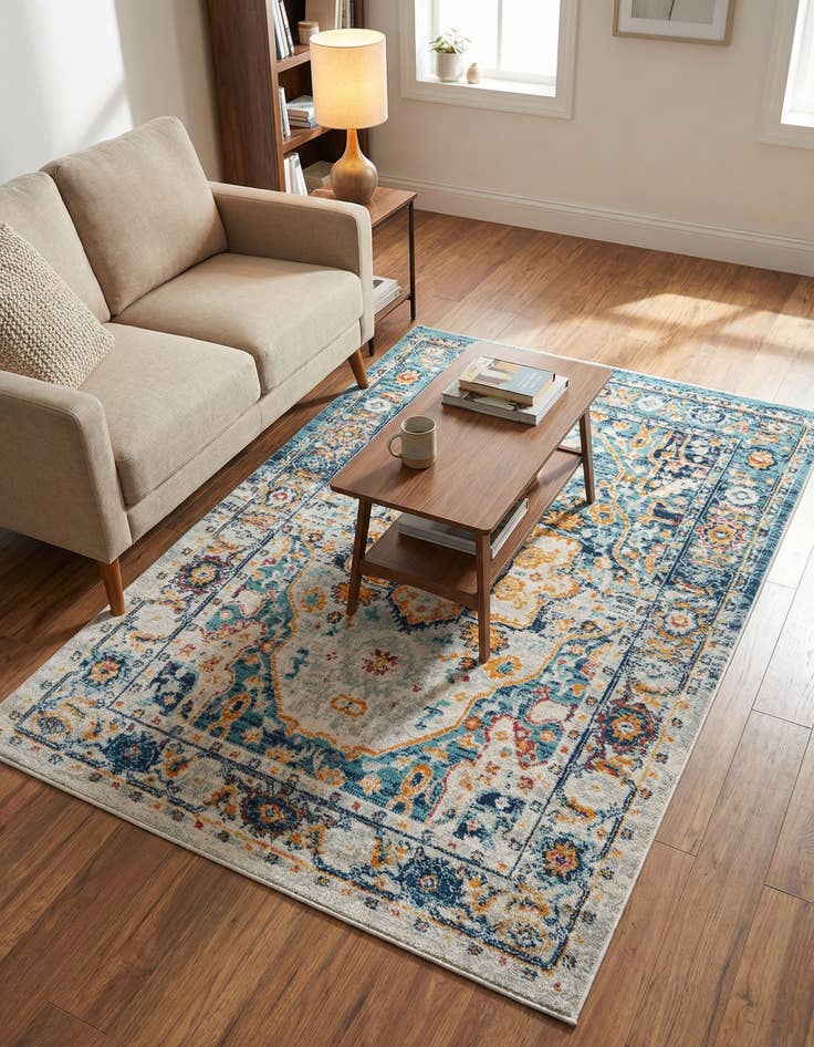 Detail image of 4' x 6' Madeline Vintage Rug