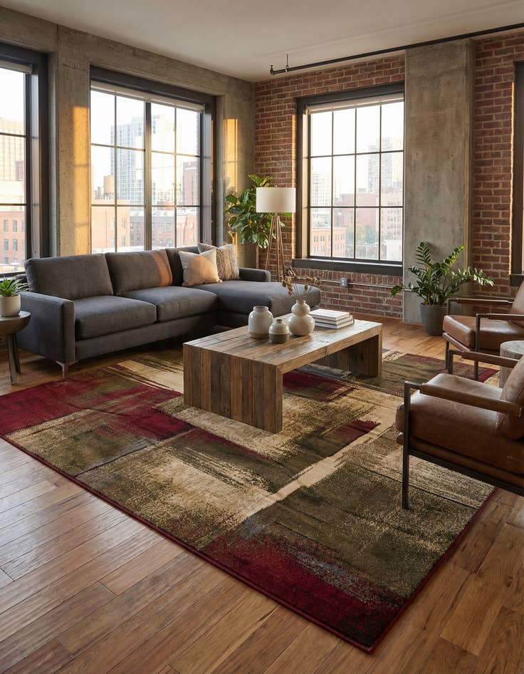 Detail image of 10' x 10' Cafe Square Rug