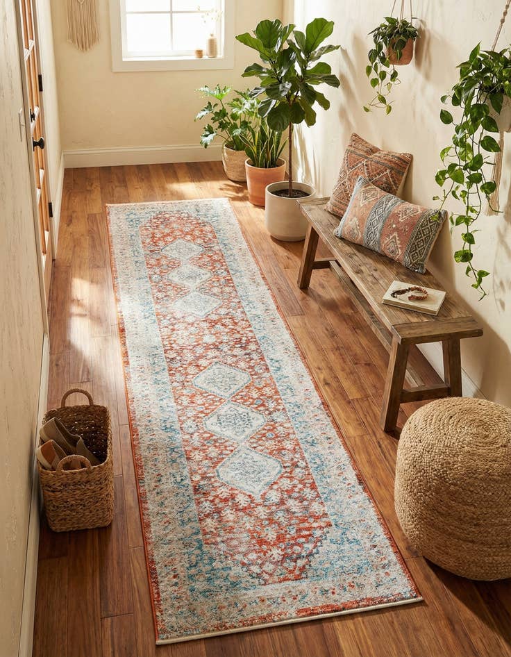 Detail image of 2' x 8' Newport Runner Rug