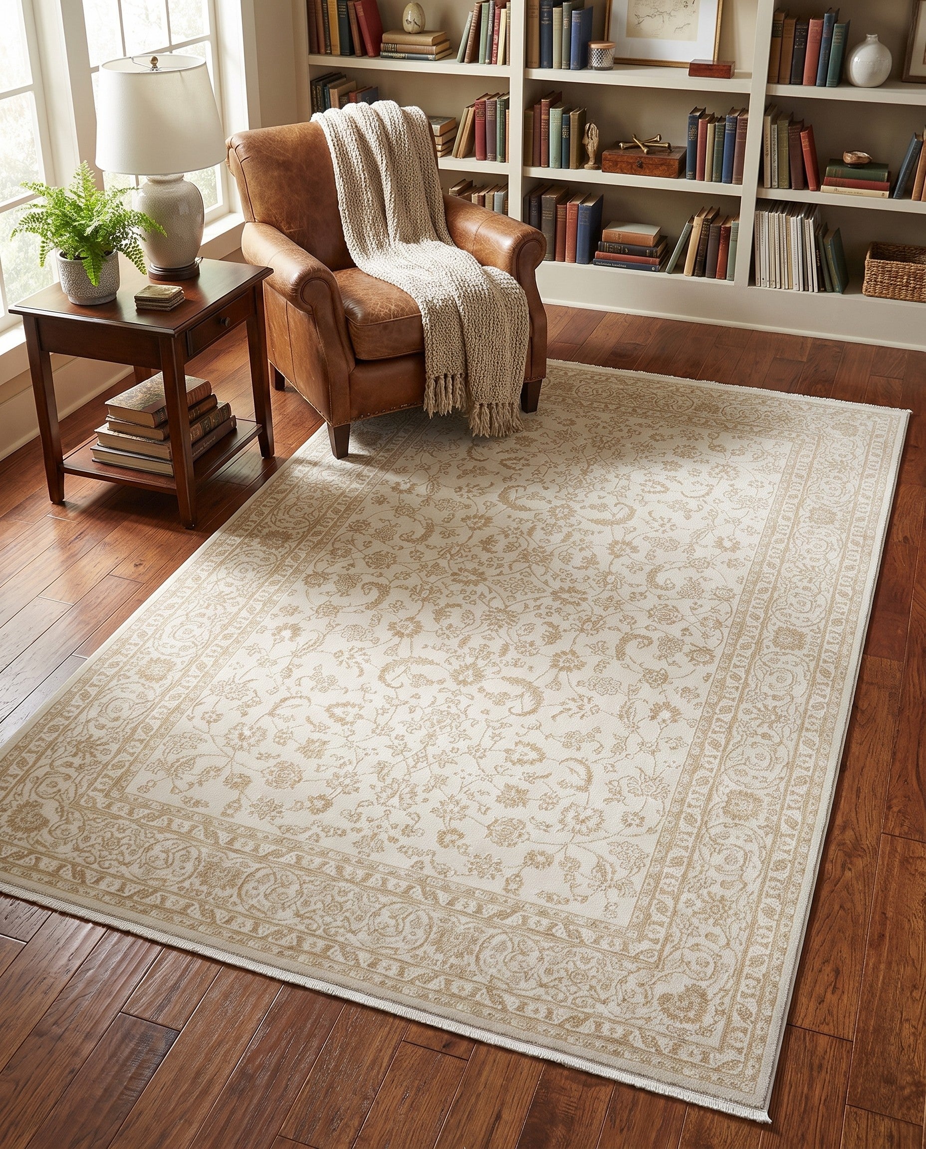 5' 3 x 8' Nain Design Rug