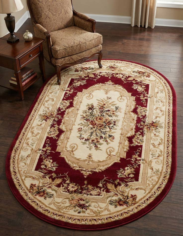Detail image of 3' x 5' 3 Chateau Oval Rug