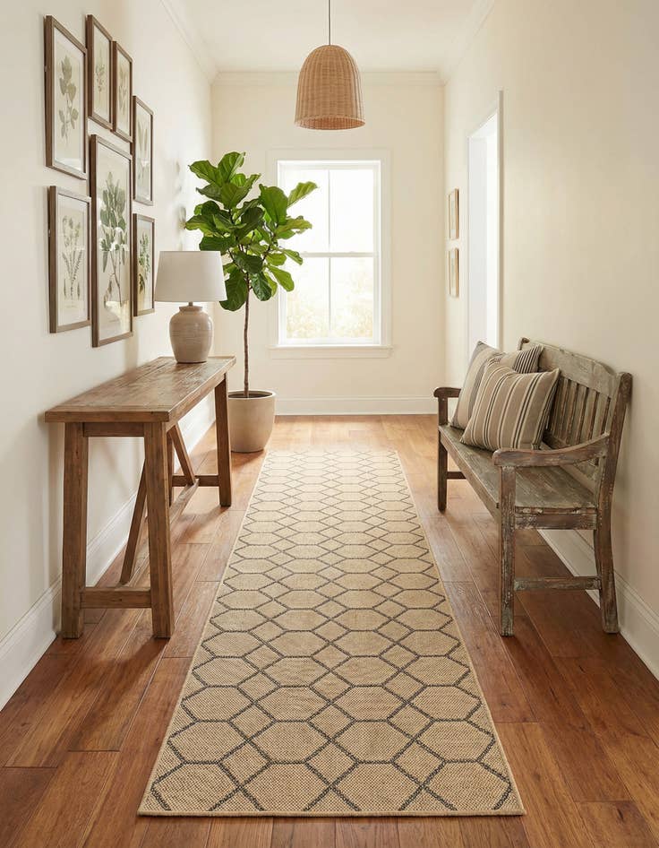 Detail image of 2' 9 x 12' Dunes Runner Rug