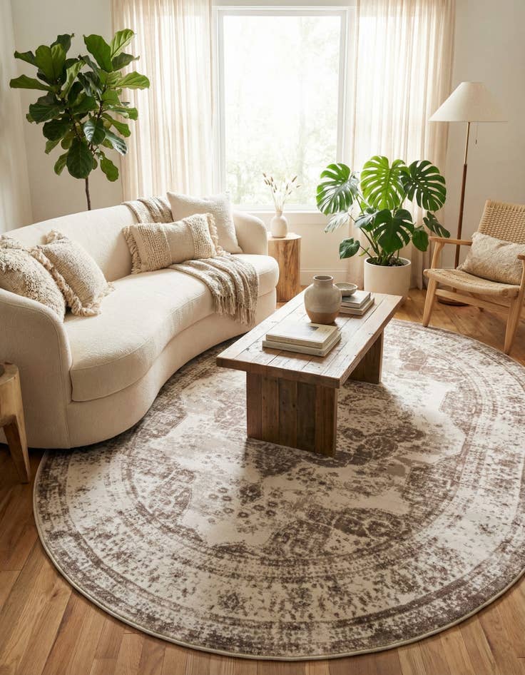 Detail image of 7' 10 x 10' Monte Carlo Oval Rug