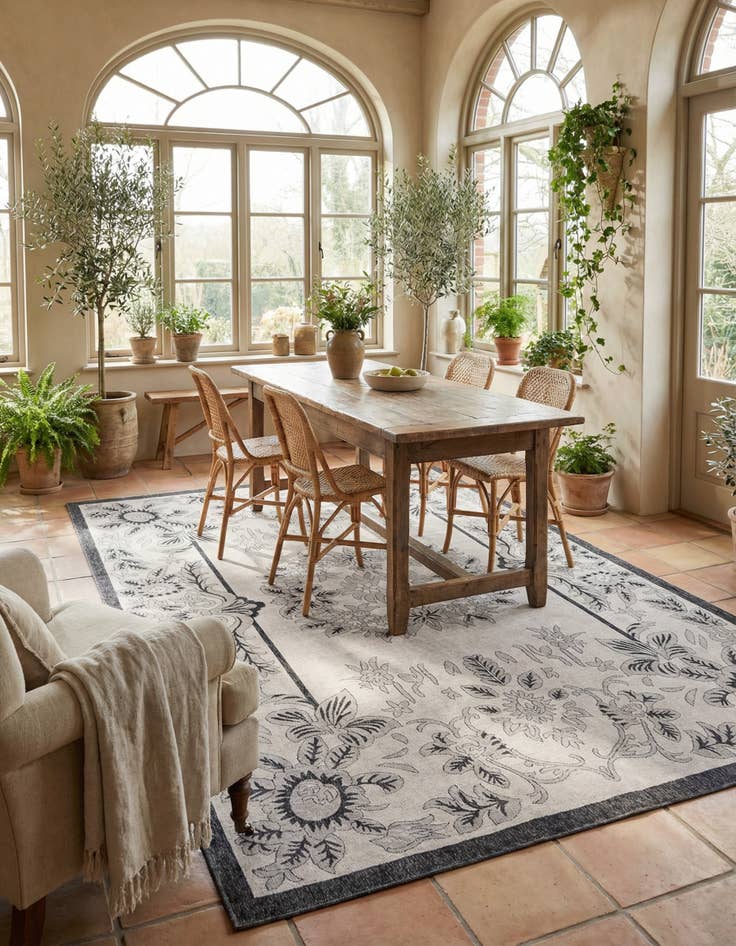 Detail image of 10' x 13' Eco Traditional Rug