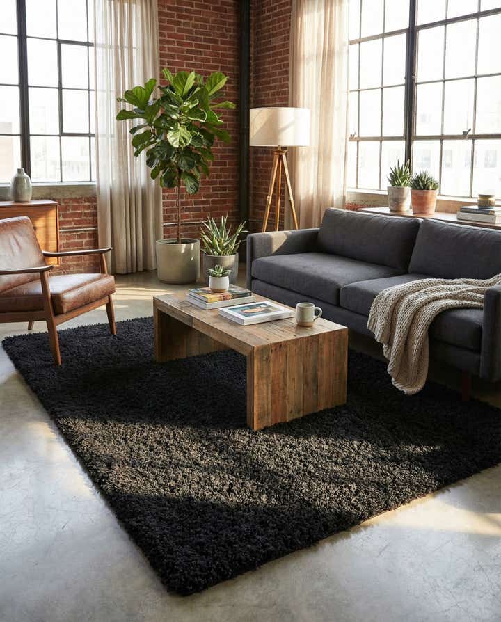 6' x 9' Infinity Shag Rug