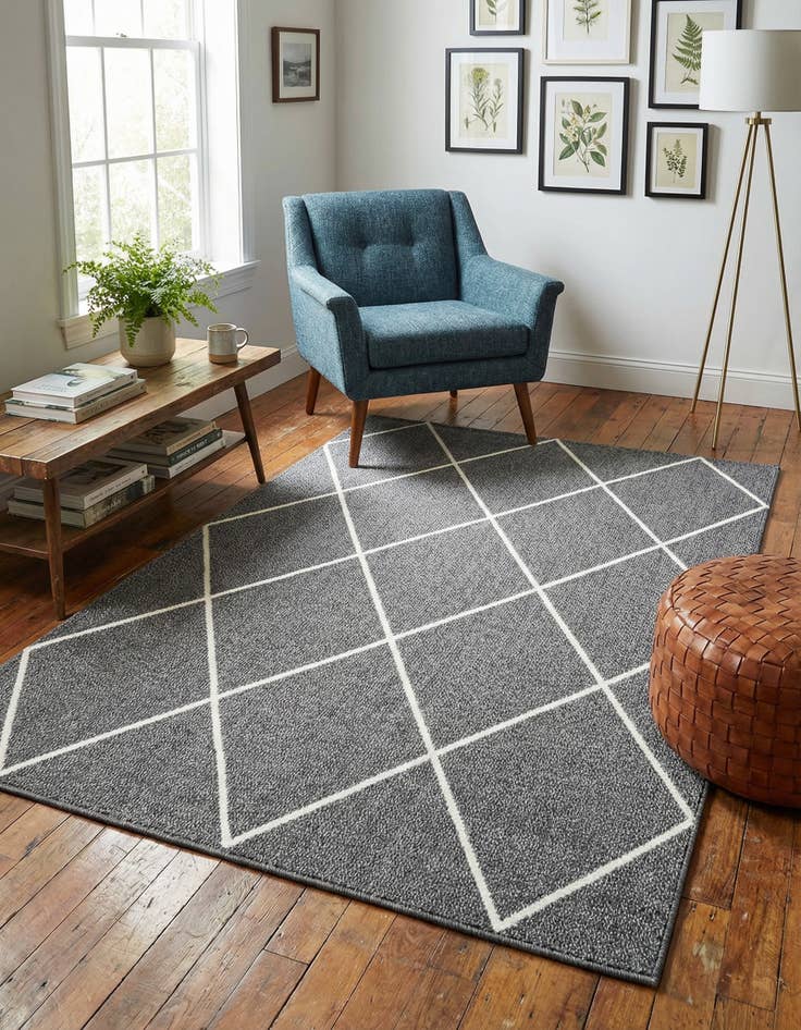 Detail image of 6' 4 x 9' Georgia Rug