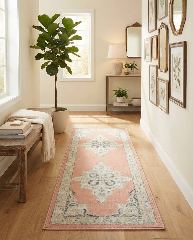 Detailfoto van 60cm x 185cm Parker Loper Vloerkleed