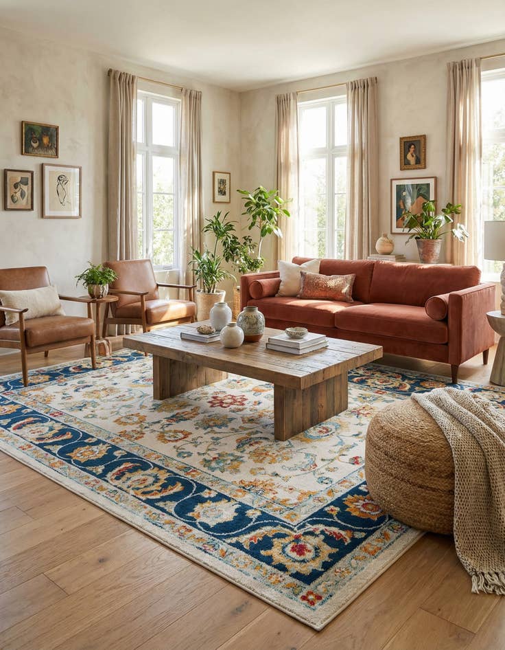 Detail image of  9' x 12' Aurelia Rug