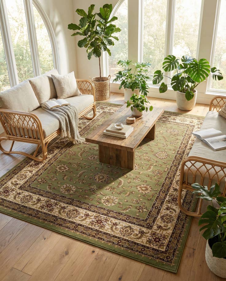 Detail image of 7' 10 x 10' Classic Agra Rug