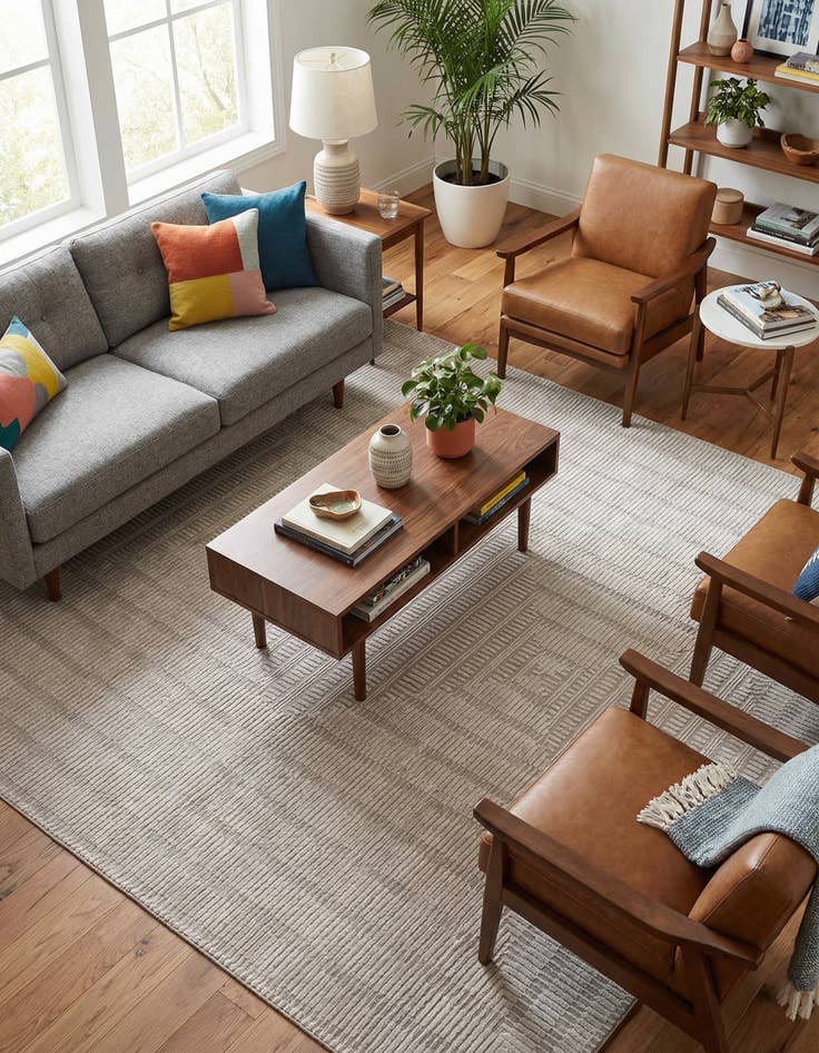 Detail image of 9' x 12' Textura Designer Rug