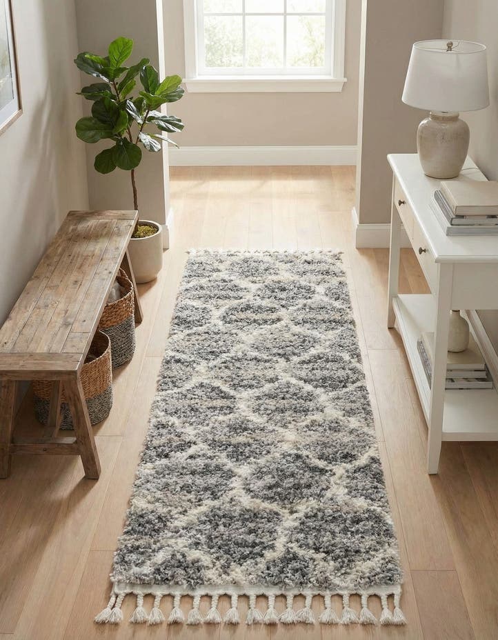 2' 2 x 6' Athena Shag Runner Rug