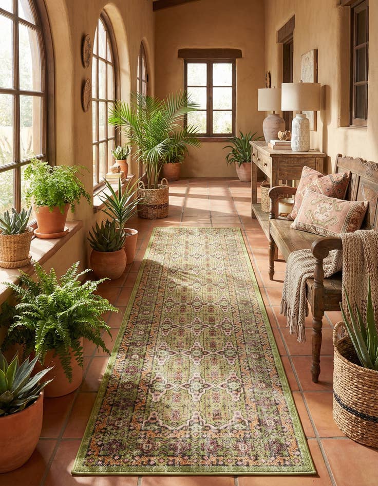 Detail image of 2' 7 x 10' Lucerne Runner Rug