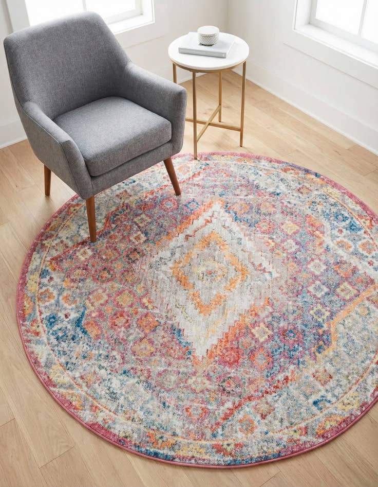 Detail image of 6' x 6' Williamsburg Round Rug