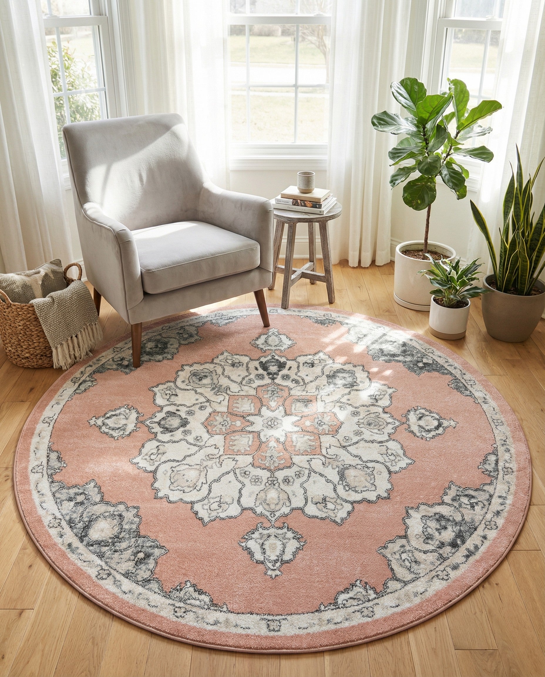 7' 10 x 7' 10 Parker Round Rug