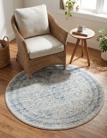 3' 10 x 3' 10 Noble Round Rug