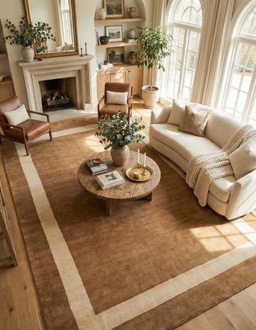 10' x 14' 1 Jill Zarin Border Wool Rug