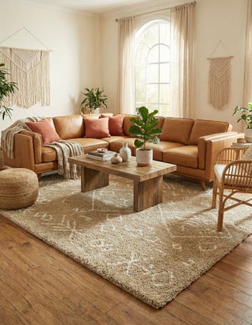 8' x 10' Moroccan Shag Rug