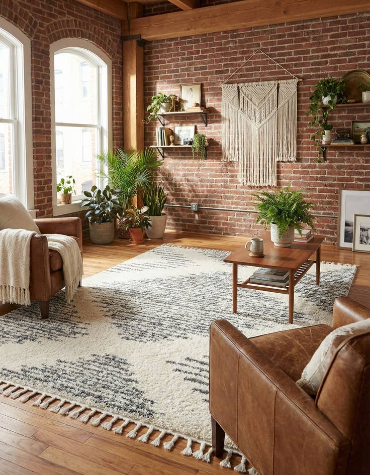 Detail image of 7' 10 x 10' Serenity Shag Rug