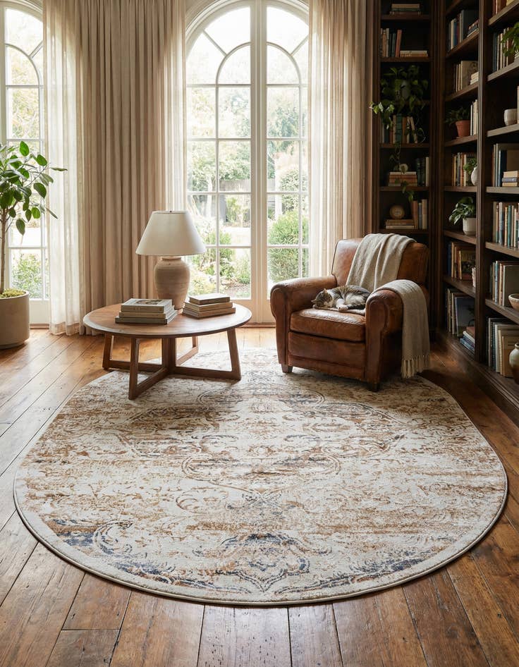Detail image of 7' 10 x 10' Highbury Oval Rug