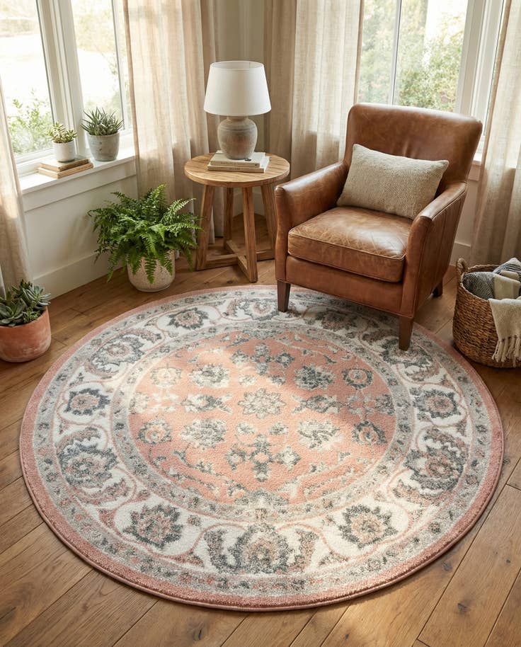 Detail image of 5' x 5' Aurelia Round Rug