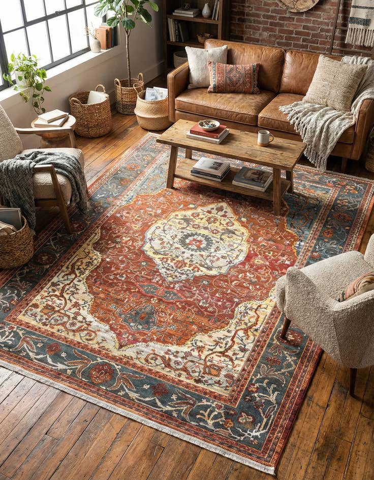 Detail image of 9' x 12' Santiago Rug