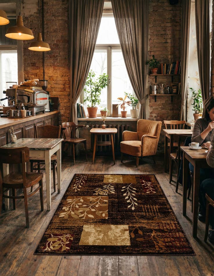 Detail image of 4' x 6' Cafe Rug