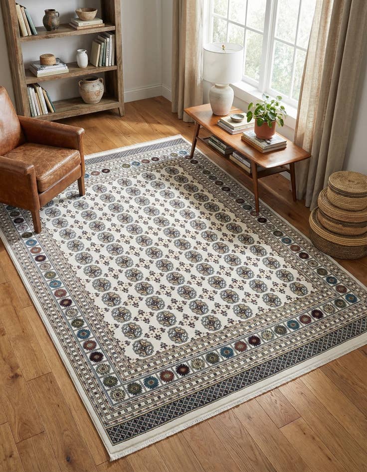 Detail image of 7' 10 x 10' Nain Design Rug