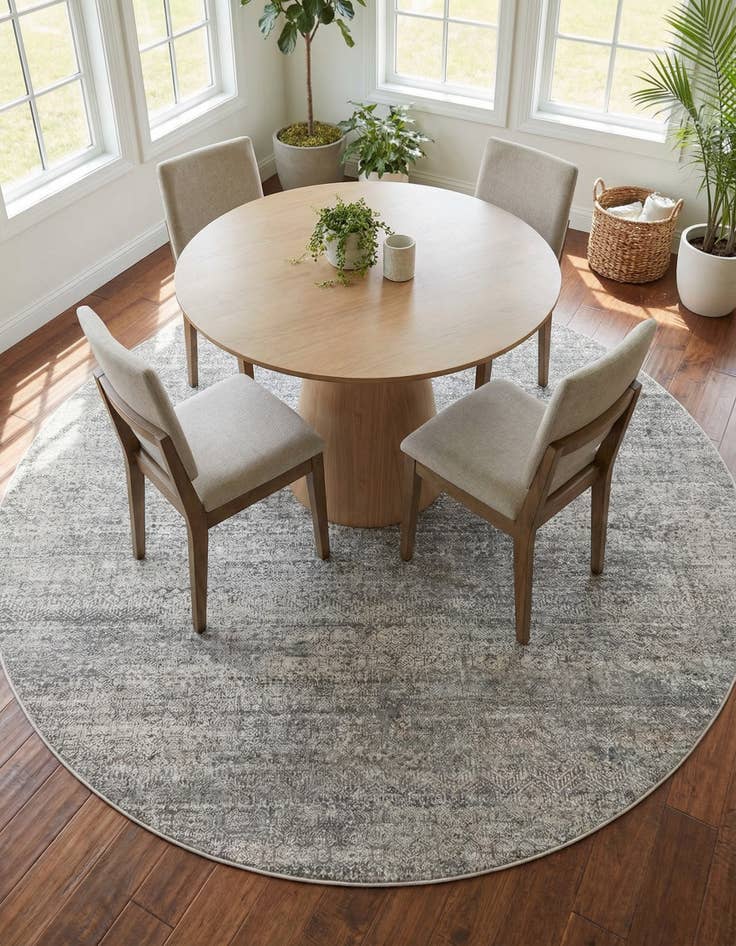 Detail image of 7' 10 x 7' 10 Finsbury Round Rug