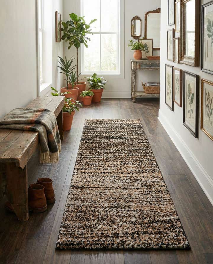 2' x 6' Sepia Runner Rug