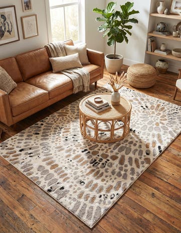 Ivory Sepia Rug
