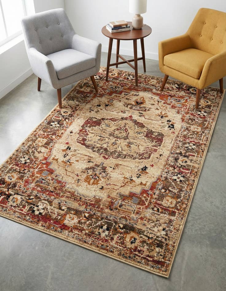 Detail image of 4' x 6' Saturn Rug