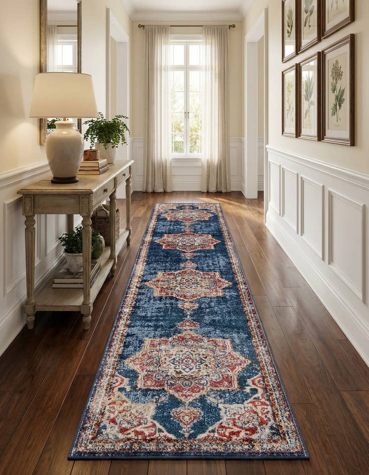 Detail image of 2' 7 x 13' Arcadia Runner Rug