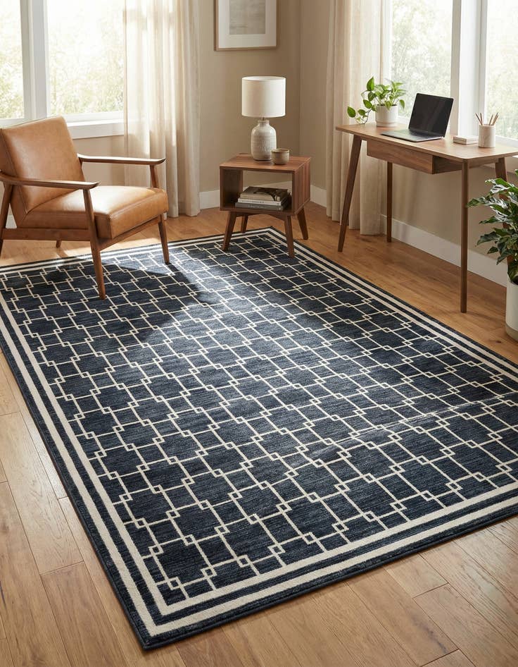 Detail image of Jill Zarin 6' x 9' Metropolitan Uptown Rug
