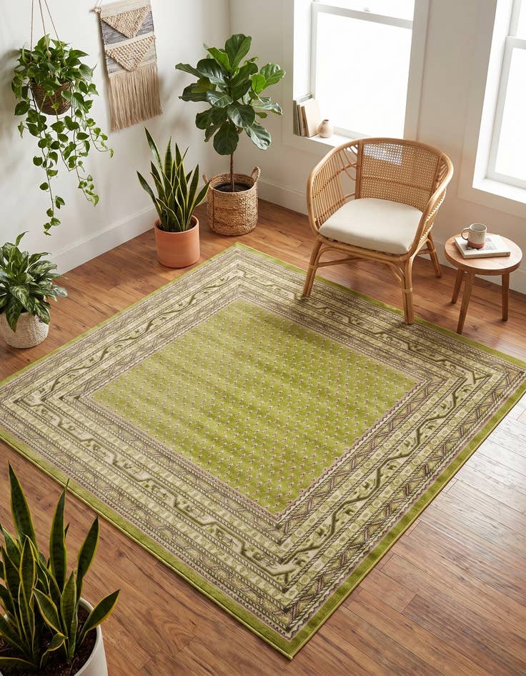 Detail image of 6' x 6' SoHo Square Rug