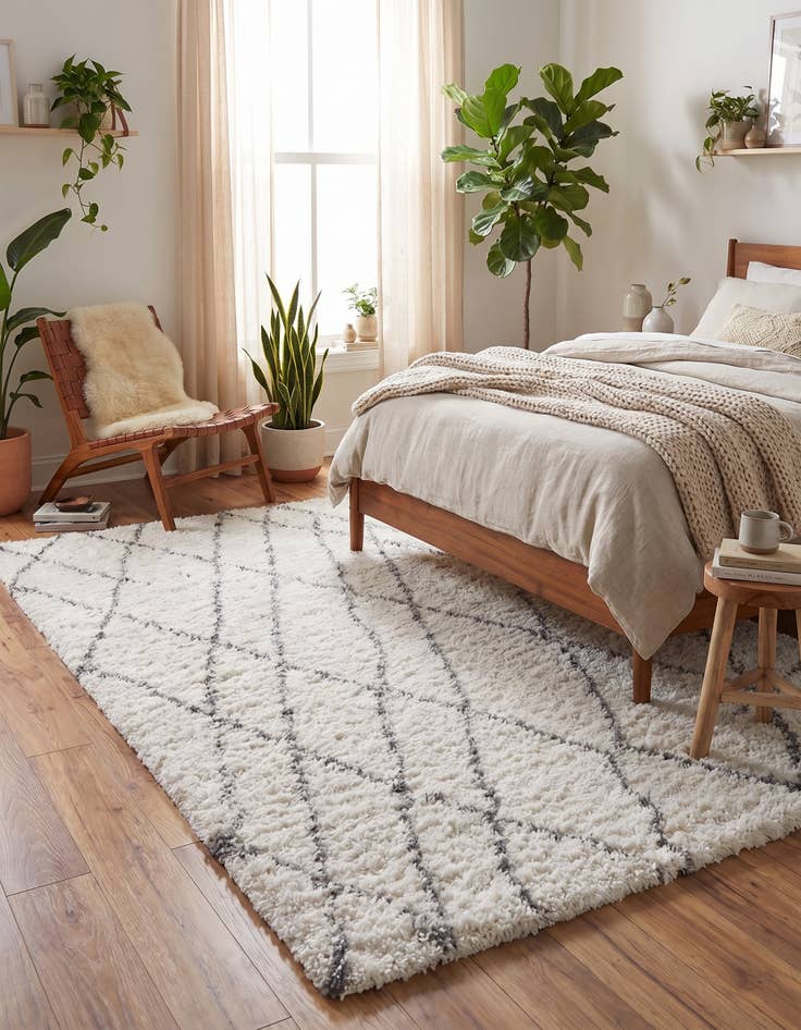 Detail image of 7' x 10' Soft Touch Shag Rug