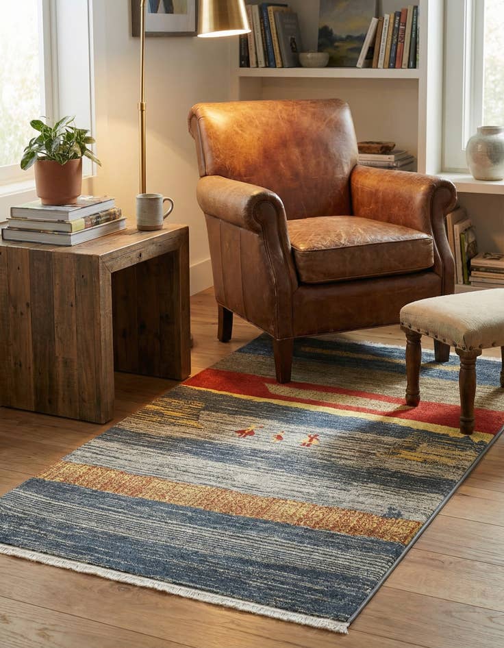 Detail image of 3' x 5' 3 Kashkuli Gabbeh Rug