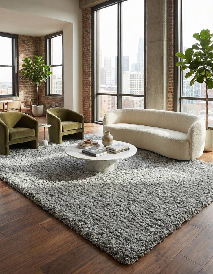 Detail image of 9' x 12' Infinity Shag Rug