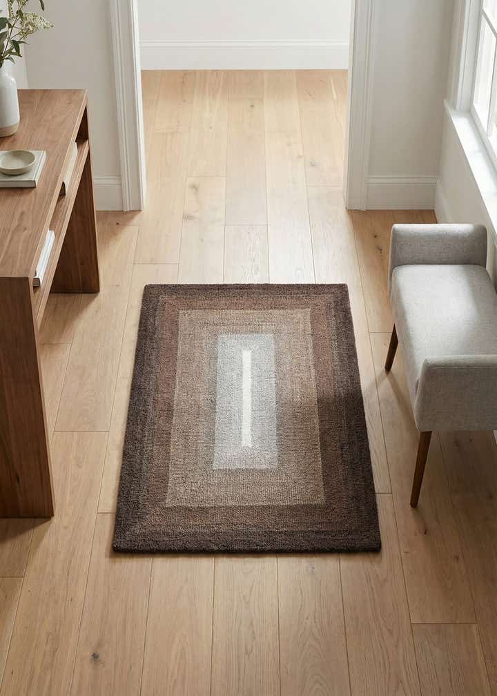 2' x 3' 1 Ombre Wool Rug