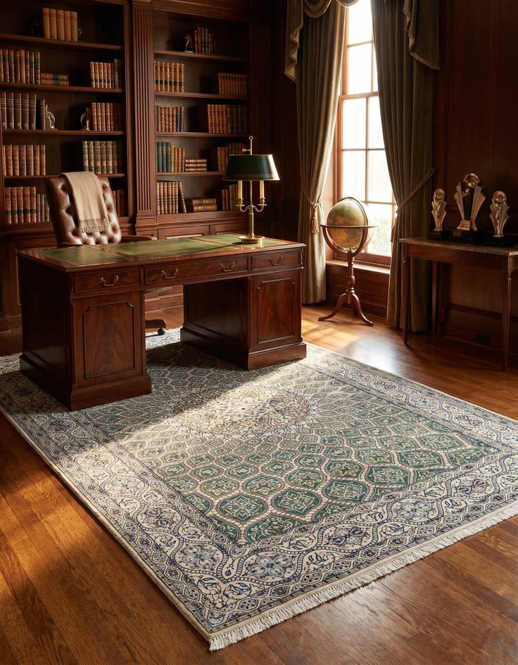 Detail image of 5' 1 x 7' 7 Nain Rug