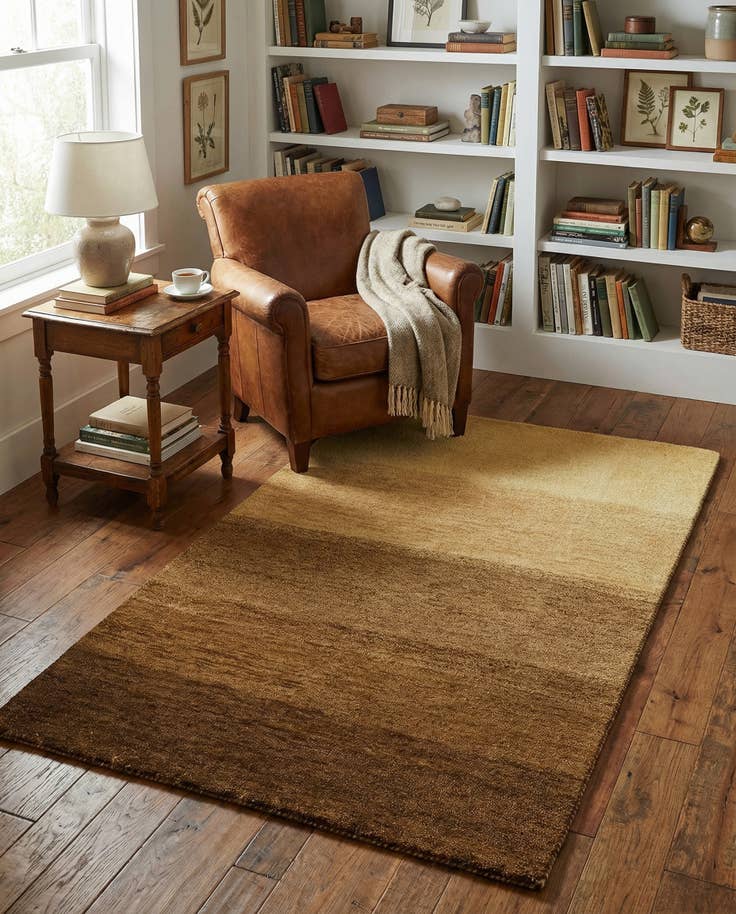 Detail image of 3' x 5' 3 Hand Knotted Kashkuli Gabbeh Wool Rug