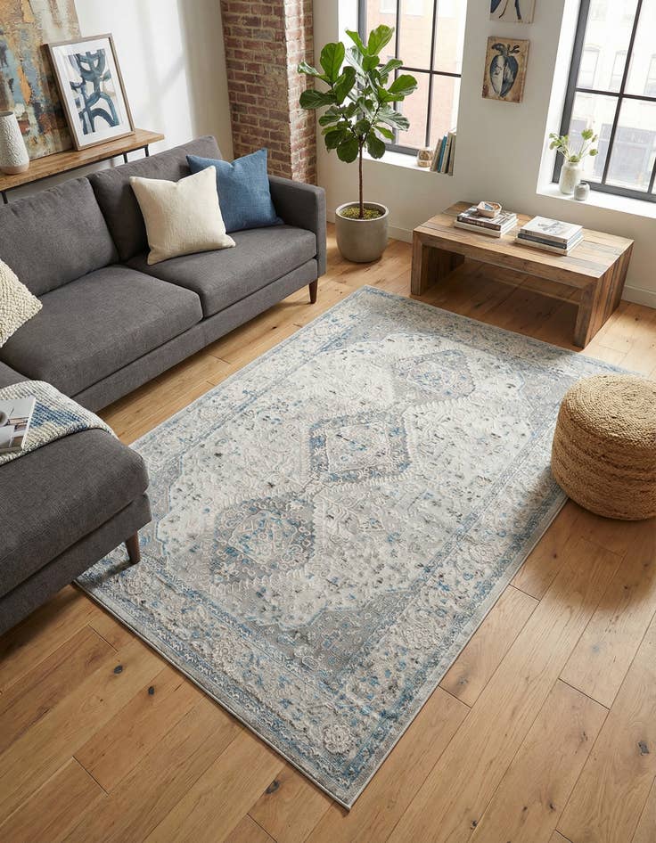 Detail image of 5' 3 x 8' Finsbury Rug