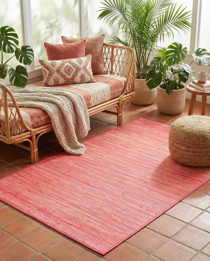 Detail image of 4' x 6' Bamboo Rug