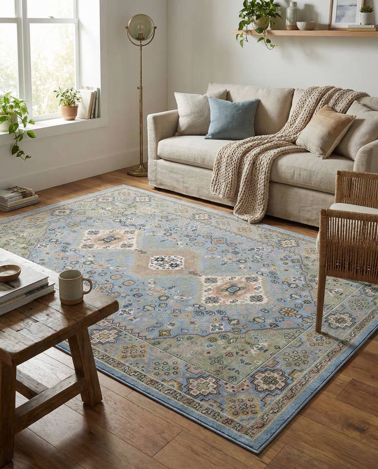 Detail image of 7' x 10' Kamala Washable Rug