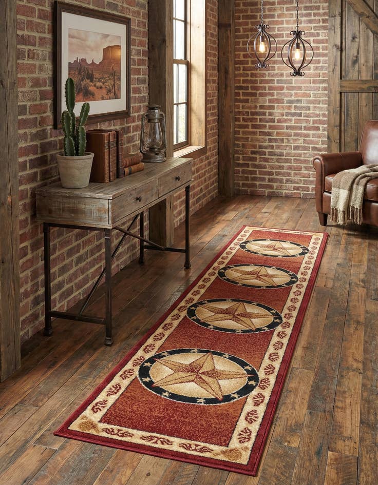 Detail image of 2' x 10' Pioneer Runner Rug
