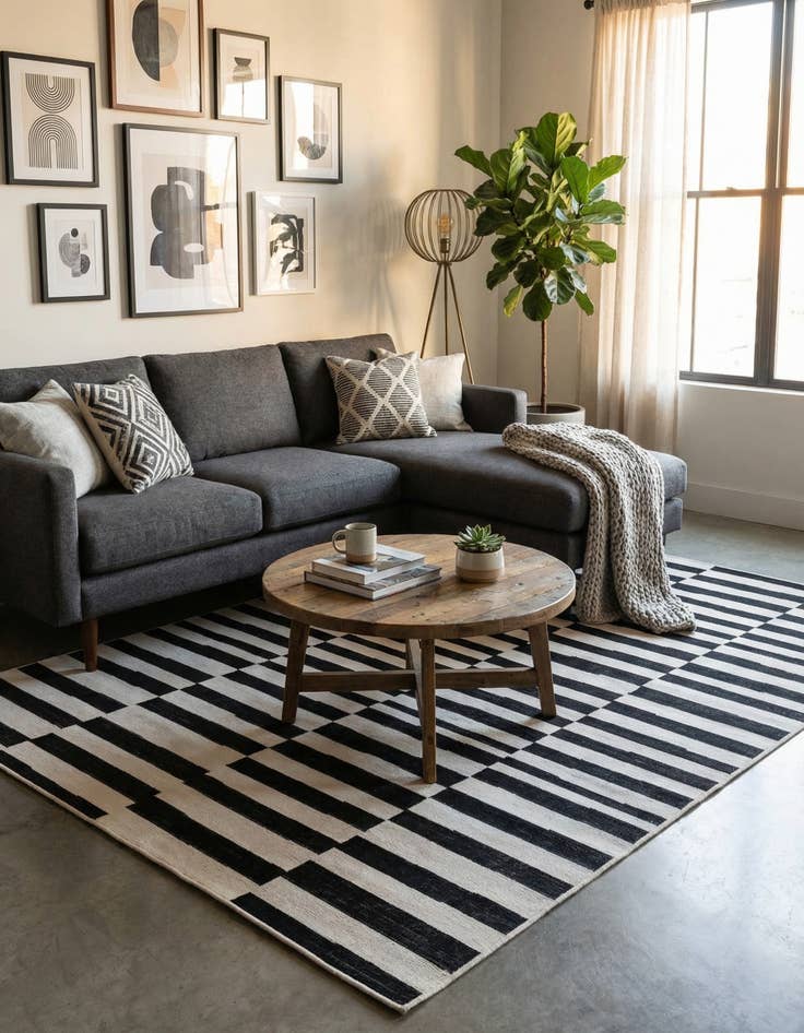 Detail image of 5' x 8' SoHo Rug